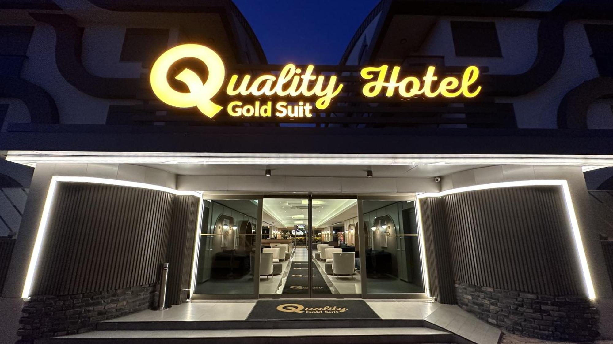 Quality Gold Suite Hotel アンタルヤ エクステリア 写真